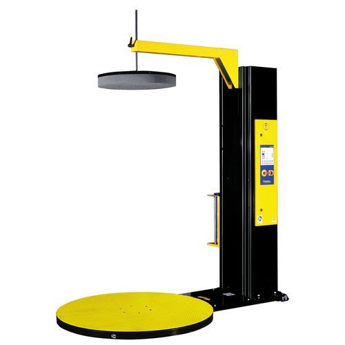 Envolvedora con plataforma giratoria - ECOSPIR A/ID - ITALDIBIPACK - semiautomática / para palés / de film estirable