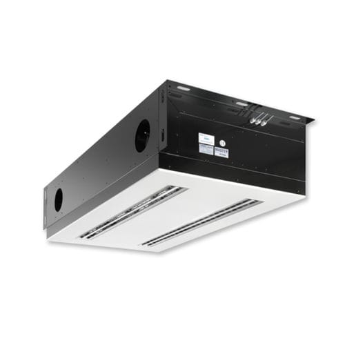 Unidad de ventilación con recuperación de calor - SCHOOLAIR-D  - TROX - con intercambiador rotativo / para fijación al plafón