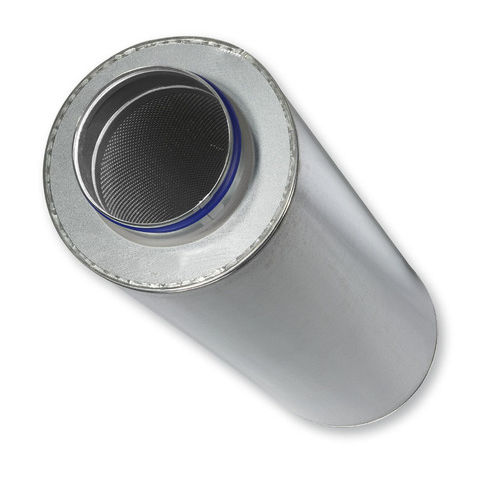 Silenciador para la ventilación - CA - TROX - para conducto circular / para climatización / tubular