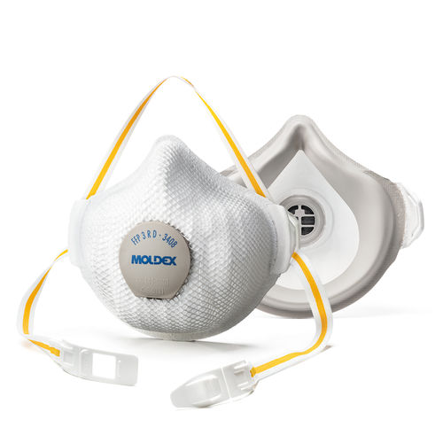 Máscara de protección reutilizable - AIR PLUS - Moldex-Metric AG & Co. KG - FFP2 / FFP3 / semimáscara