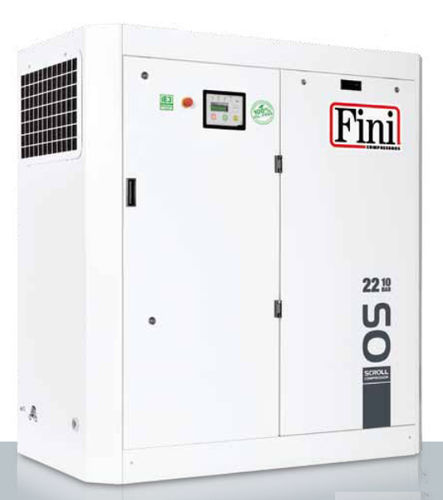 Compresor scroll - OS series - FINI - de aire / con motor eléctrico / estacionario