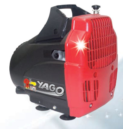 Compresor de pistón - YAGO series - FINI - de aire / con motor eléctrico / portátil