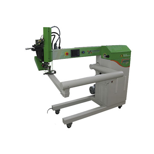 Máquina de soldar con calces calefactores - T-300 Extreme Curve - Miller Weldmaster - de moleta / de aire caliente / automática