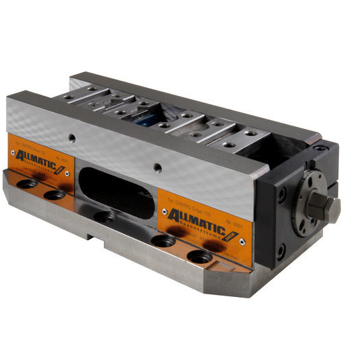 Mordaza para máquina herramienta - CentroGripp 125 - ALLMATIC-Jakob Spannsysteme - horizontal / compacta / para mecanizado de 5 ejes