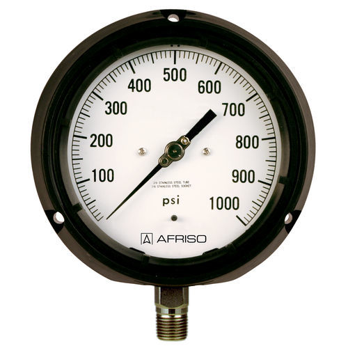 Manómetro de esfera - RF130PGGly D601 - AFRISO-EURO-INDEX - de vidrio / de latón / de acero inoxidable