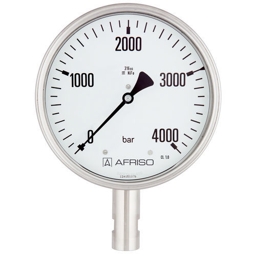 Manómetro de esfera - RF100HD D402 - AFRISO-EURO-INDEX - de acero inoxidable / de tubo Bourdon / de proceso