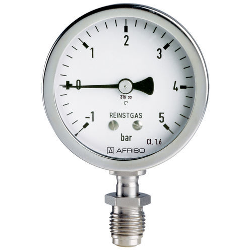 Manómetro de esfera -  RF63RG D302 - AFRISO-EURO-INDEX - UNF / de plástico / de aluminio
