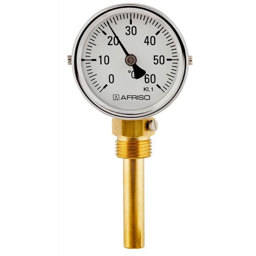 Termómetro bimetálico - BiTh I - AFRISO-EURO-INDEX - de esfera / industrial / para aluminio