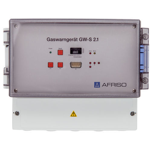 Central de medición y de alarma programable - GW-S 2.1 - AFRISO-EURO-INDEX - industrial / compacto / de gas