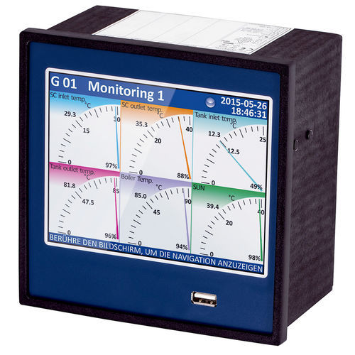 Visualizador táctil - MPA 20 series - AFRISO-EURO-INDEX - 5,7" / de control / de potencia