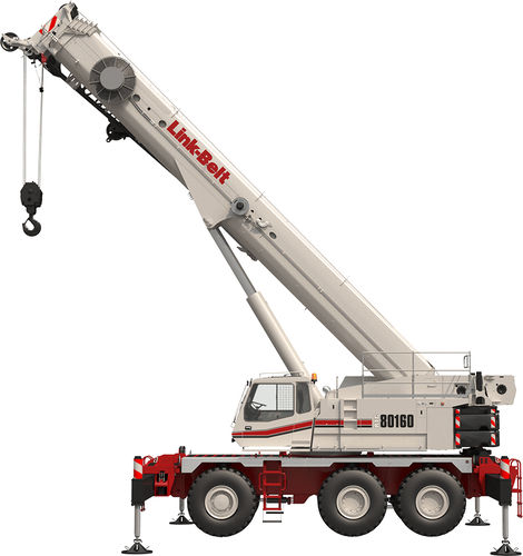 Grúa autopropulsada - RTC-80160 SII - Link-Belt - de mástil / telescópica / en celosía