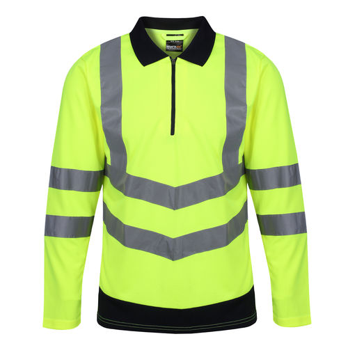 Polo de alta visibilidad - TRS192 - Regatta Ltd. - de trabajo / de poliéster / para hombre