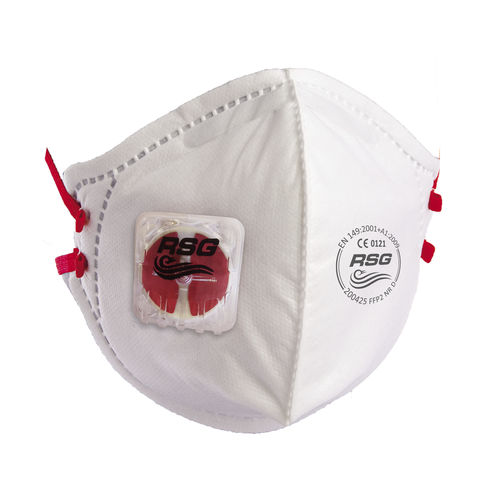 Mascarilla FFP3 - F series - RSG Safety B.V. - FFP2 / FFP1 / con válvula
