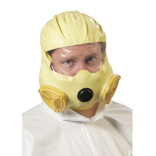 Máscara de protección desechable - CE200 series - RSG Safety B.V. - máscara integral / amarilla / sin látex