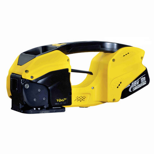 Aparato flejador manual - VIPER - SIAT - alimentado por batería / para cinta de flejado de PP-PET / para cintas de flejado de poliéster