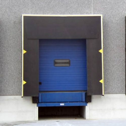 Puerta para muelle de carga - Armo s.p.a. - corredera / seccional / de acero galvanizado