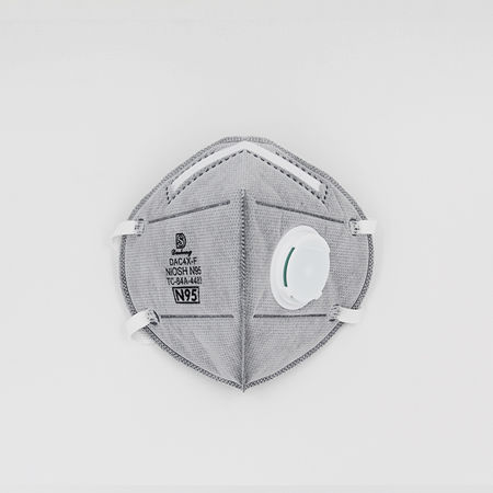 Máscara de protección desechable - DAC4X-F N95 - Shanghai Dasheng Health Products Manufacture Co., Ltd. - de carbón activado / filtrante / con válvula