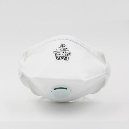 Máscara de protección desechable - DTC3B-F N95 - Shanghai Dasheng Health Products Manufacture Co., Ltd. - filtrante / con válvula