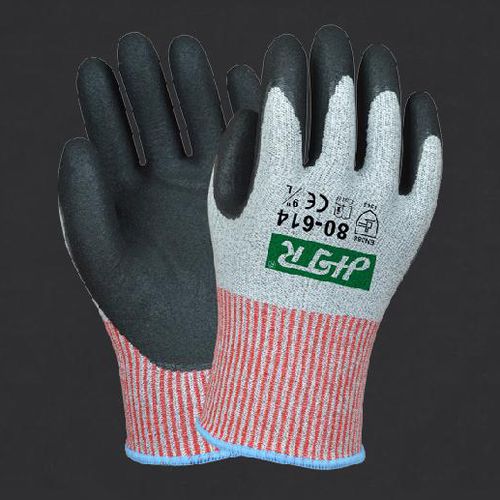 Guante de trabajo - 80-614 - Shanghai Haitaier Protective Equipment Co., Ltd - para obra de construcción / para la industria del vidrio / anticortes