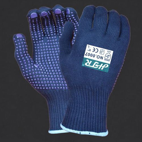 Guante de trabajo - 0007 - Shanghai Haitaier Protective Equipment Co., Ltd - para la logística / a prueba de abrasión / de tejido