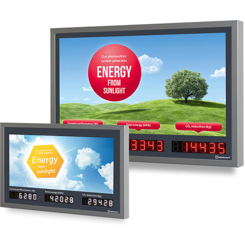 Visualizador LED - XC series - Siebert Industrieelektronik GmbH - fluorescente / digital / de 2 dígitos
