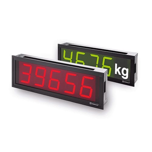 Visualizador LED - S202 series - Siebert Industrieelektronik GmbH - digital / de color / de 5 dígitos