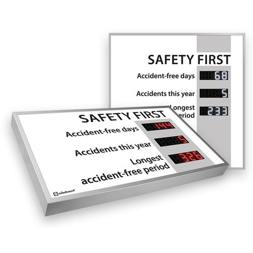 Visualizador de seguridad - XC650 - Siebert Industrieelektronik GmbH - LED / digital / de 4 dígitos