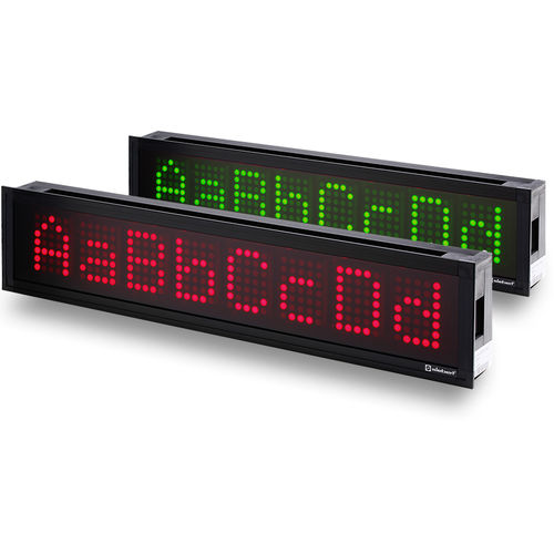 Visualizador LED - SX202 series - Siebert Industrieelektronik GmbH - alfanumérico / digital / de color