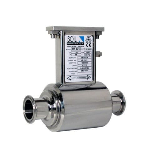 Caudalímetro electromagnético - MS 2410 - ISOIL Industria Spa - volumétrico / para líquido / para agua