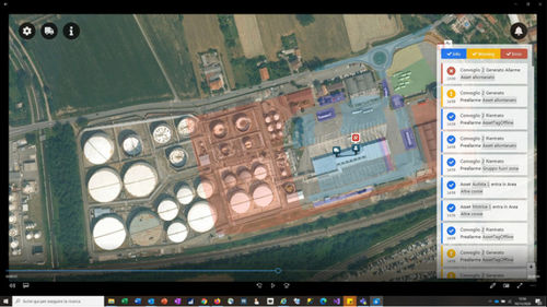Software de gestión - SPS - ISOIL Industria Spa - de mando / de seguridad / de seguimiento