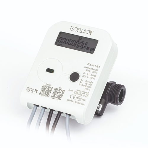 Contador de energía térmica digital - IFX-E4 - ISOIL Industria Spa - por ultrasonidos / BACnet / Modbus
