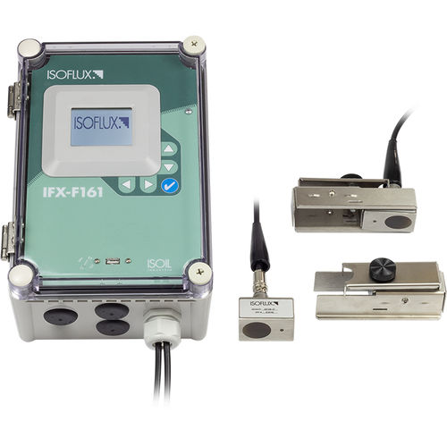 Caudalímetro por ultrasonidos - IFX-F161 - ISOIL Industria Spa - volumétrico / para líquido / DN15 - 1/2"
