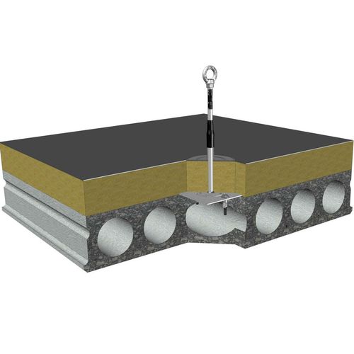 Anclaje anticaída para estructura de hormigón armado - ASP EV 10 - ST QUADRAT Fall Protection SA