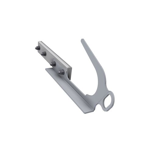 Gancho para techado - SDH-FALZ - ST QUADRAT Fall Protection SA - con de seguridad