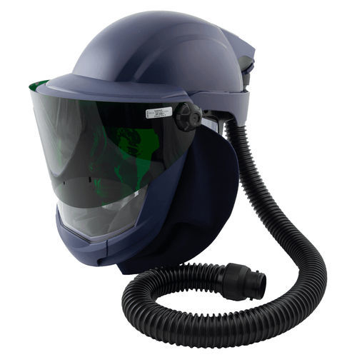 Casco para soldadores - SR 588-1/SR 580 - Sundström Safety AB - EN 397 / EN 166 / azul