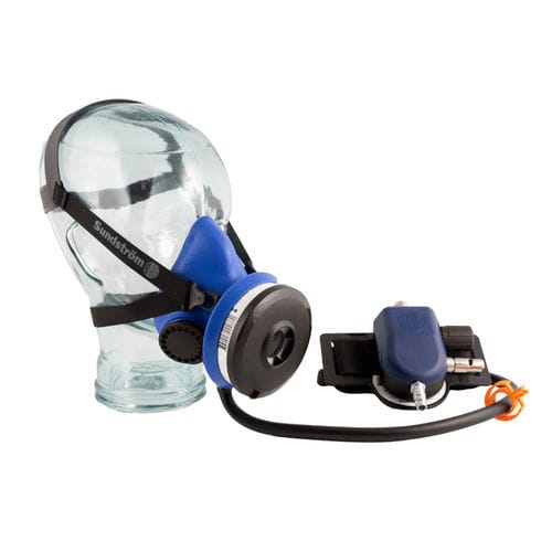 Máscara de protección alimentadas en aire - SR 90 series - Sundström Safety AB - máscara integral / industrial / de 2 filtros