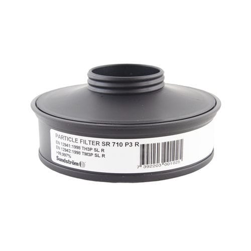 Filtro de partículas - SR 710 P3 R - Sundström Safety AB - industrial / de ABS / de PC
