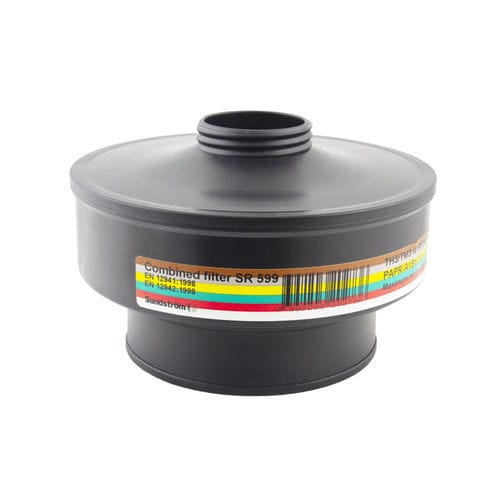 Filtro de gas - SR 599 A1BE2K1-Hg-P3 R - Sundström Safety AB - de partículas / de polvo / para máscara respiratoria