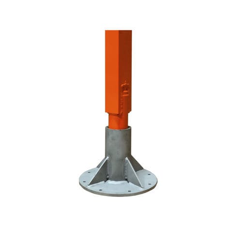 Soporte de conductor - Tuff Built Products Inc. - de acero / con brida / fijo
