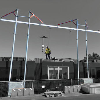 Anclaje anticaída de acero - PR0-10/200 - Tuff Built Products Inc. - de hormigón / aéreo