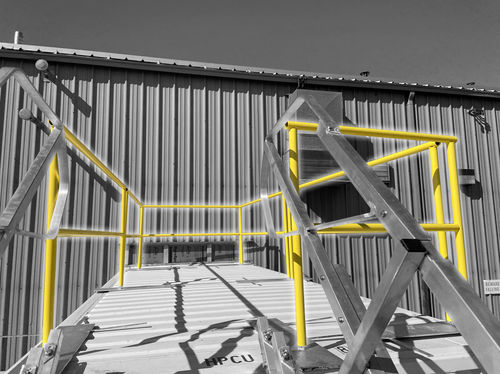 Pasamano para uso exterior - Tuff Built Products Inc. - galvanizado