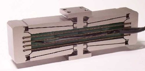 Platina de posicionamiento lineal - 2000 µm, 0.15 N/µm, 150 V - DSM - piezoeléctrica / 2 ejes / de carrera larga