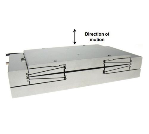 Platina de nanoposicionamiento Z - Model ZSA-1000C - DSM - vertical / piezoeléctrica / 1 eje