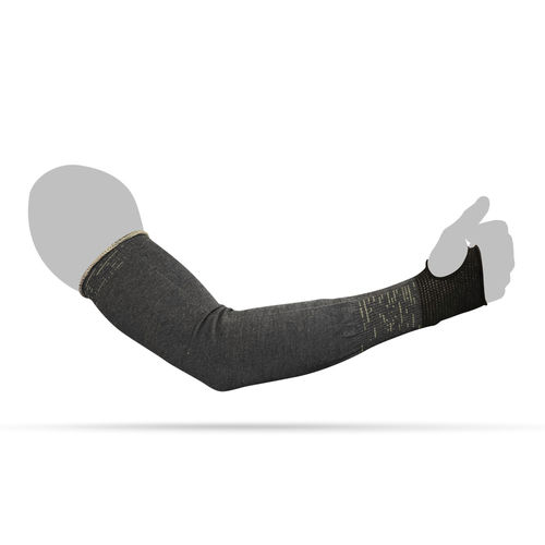 Cubrebrazo de trabajo - 13-4HAS-8 - Y. Berger & Co. AB - contra los arcos eléctricos / unisex / negro
