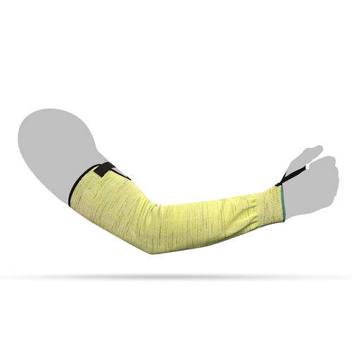 Cubrebrazo de trabajo - 13-5CAS - Y. Berger & Co. AB - de fibra de vidrio / amarillo / EN 388