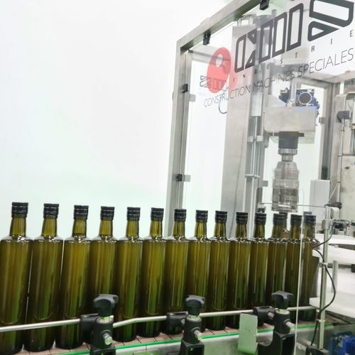 Encapsuladora lineal - CMS industrie - enteramente automática / para aceite de oliva / para botellas