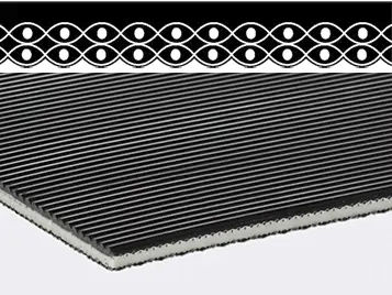 Cinta transportadora modular - E 8/2 U0/V/R15 LG-SE - Forbo Siegling GmbH - de poliuretano / industrial / negra