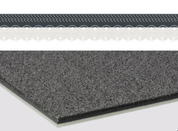 Cinta transportadora de terciopelo - E 8/2 U0/V/N16 - Forbo Siegling GmbH - homogénea / para la industria electrónica / para línea de producción