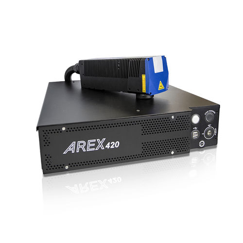 Sistema de marcado láser de fibra - AREX400 - Datalogic s.r.l. - industrial / compacto / con trazabilidad