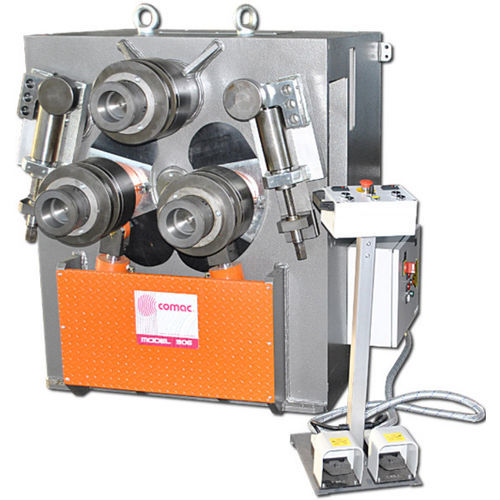 Máquina curvadora hidráulica - 306 - COMAC Srl - de perfiles / con 3 rodillos motores / horizontal